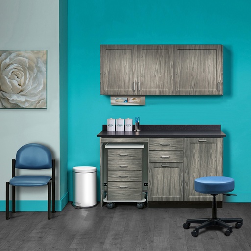 [758060L] 60" Cart-Mate Fashion Finish Ready Room My Way LEFT
