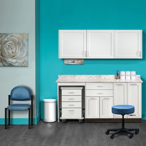 [758072L] 72" Cart-Mate Fashion Finish Ready Room My Way LEFT