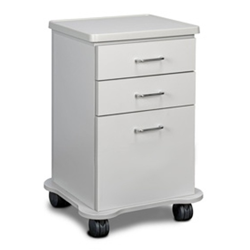 [4820-C] Classic Laminate 1 Door 2 Drawer Cart-Mate Cart