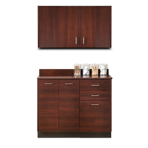 [824242] 42" Classic Laminate Upper & Lower cabinet set ONLY 