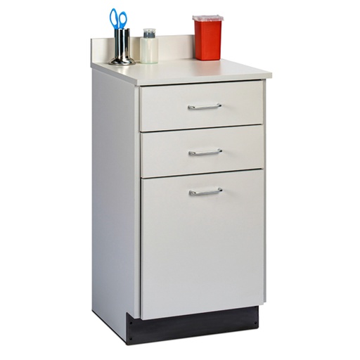 [8812] Classic Series Space Saver Treatment Cabinet w/1 Door & 2 Drawers