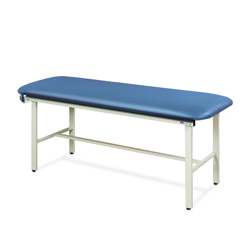 [3100-28] H-brace table 27" wide-Alpha-FLAT TOP 78" Long 