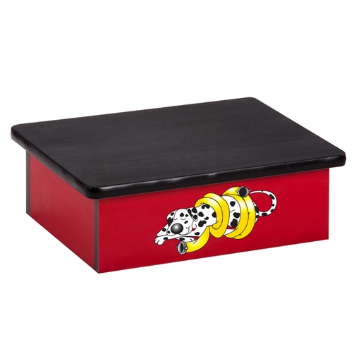 [10-D] Step stool w/Dalmatian