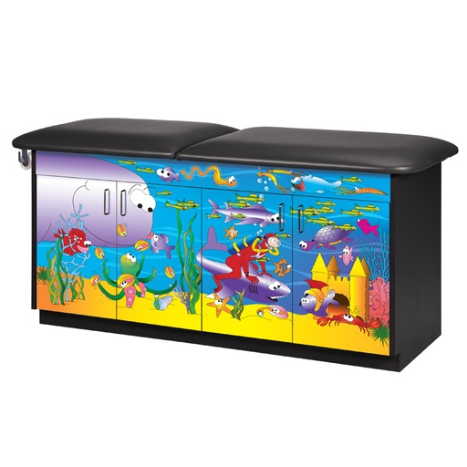 [7936-1] 4 Door table-Ocean Commotion-no adj back