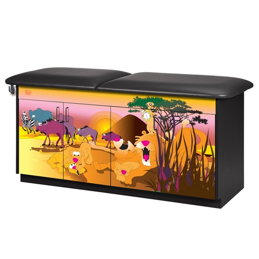 [7951-1X] Serengeti table(no back)&cabinet