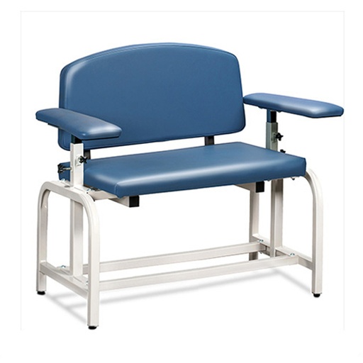 [66000-2S] Lab X series, extra wide blood draw chair with two straight arms