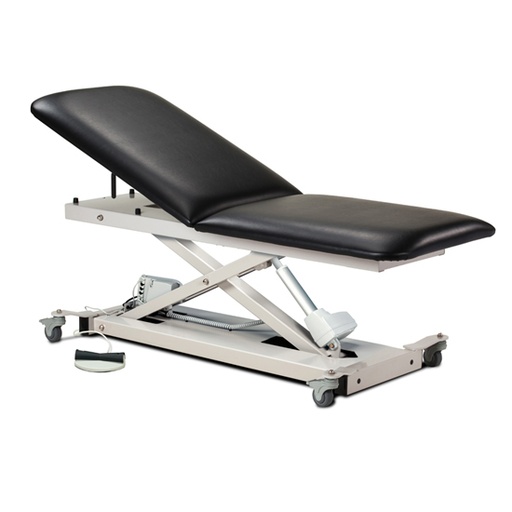 [8029987] XL power table w/adj backrest and casters