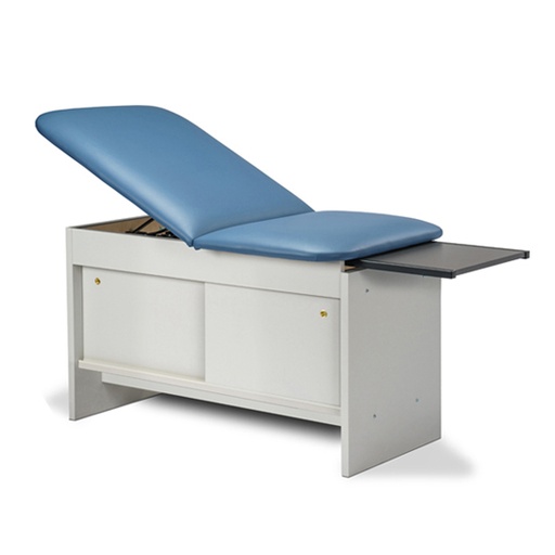 [91400] 27" Panel Series Space Saver Table w/2 Piece Top & Sliding doors 