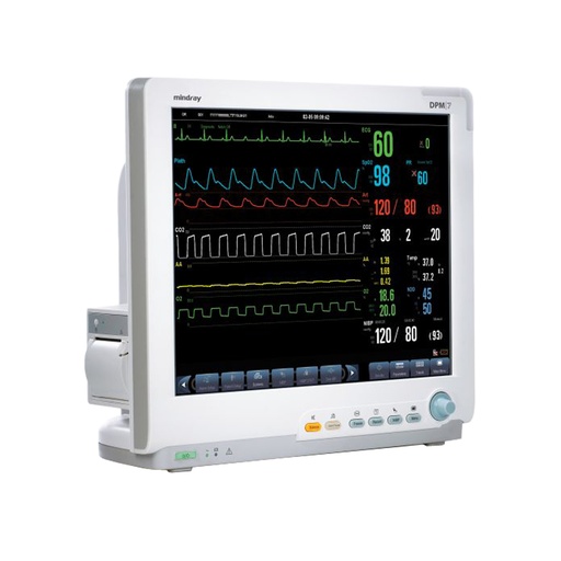 [680017_68001MPM] Mindray DPM7 - ECG/Resp, Spo2, Nibp, Temp & Printer